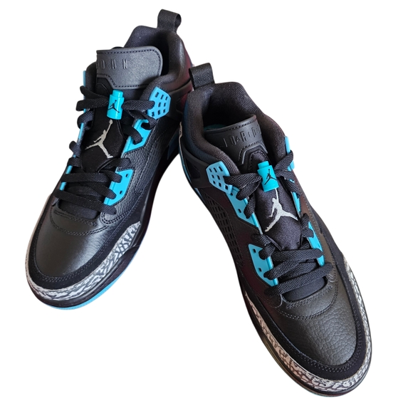 Jordan Spizike Low (Men's Size 11 US)Black/Wolf Grey/Gamma Blue - Picture 12 of 15